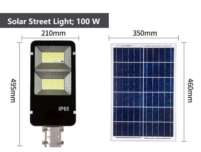 300W 400W IP65 водонепроницаемый алюминиевый солнечный светодиодный уличный фонарь с дистанционным управлением и столбом