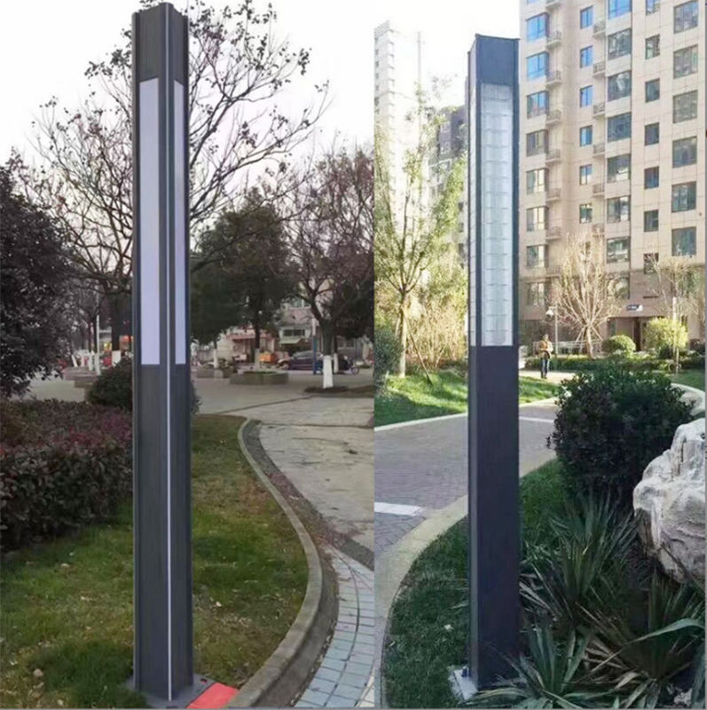 Spot LED Square Landscape Light Post IP65 Солнечный садовый светильник для парковой улицы